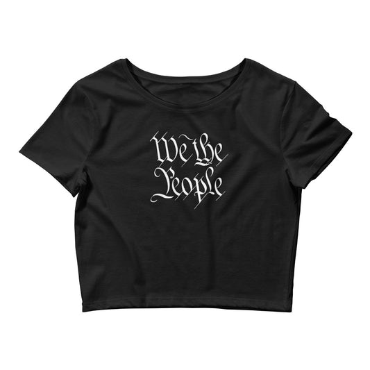 We The People Crop Top